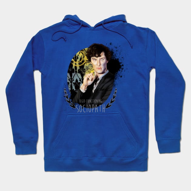 High-Functioning Sociopath Hoodie by dragonrise_studio